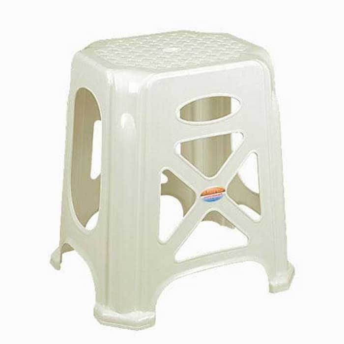 چهارپایه حصیری بلند