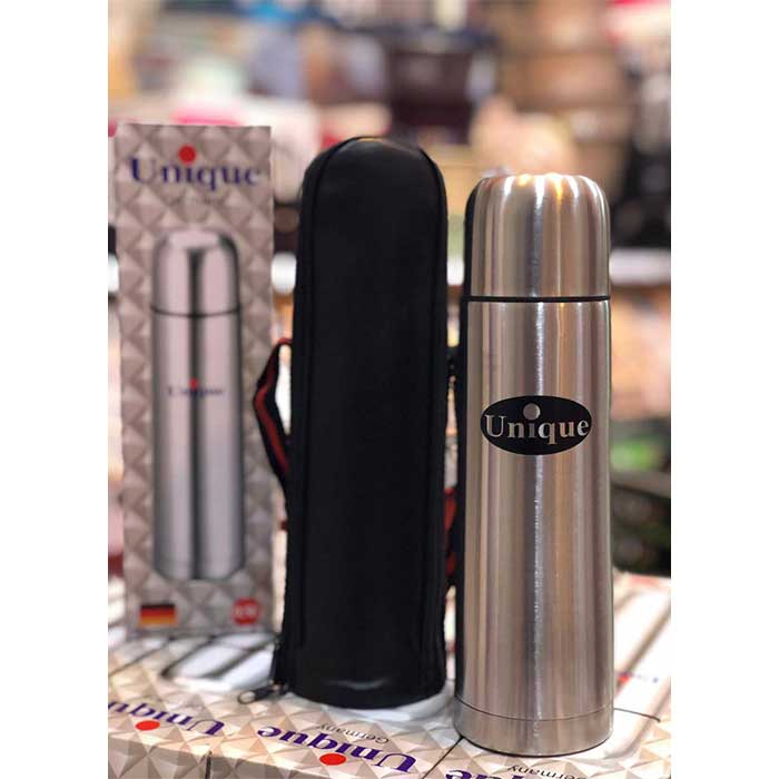 فلاسک استیل کاور دار